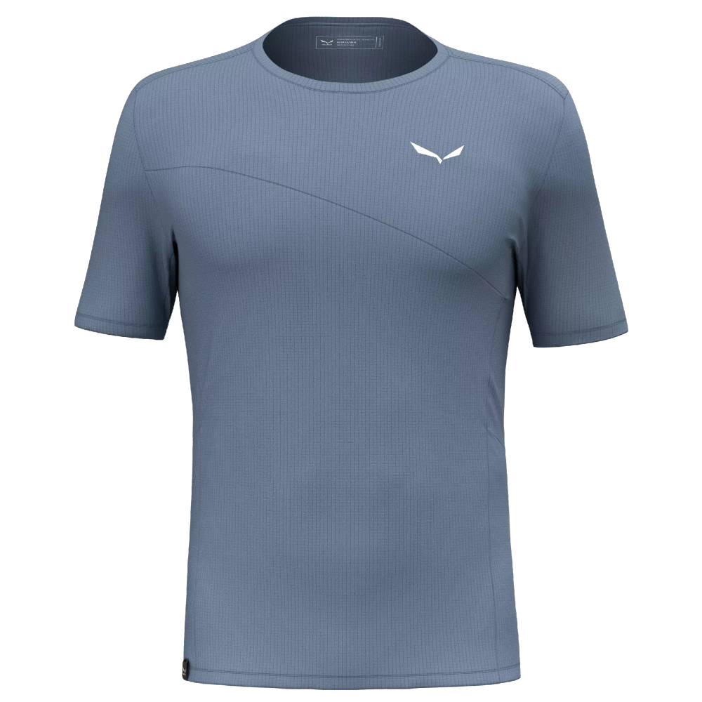 T-Shirt męski górski Salewa Puez Sporty Dry M T-Shirt - java blue