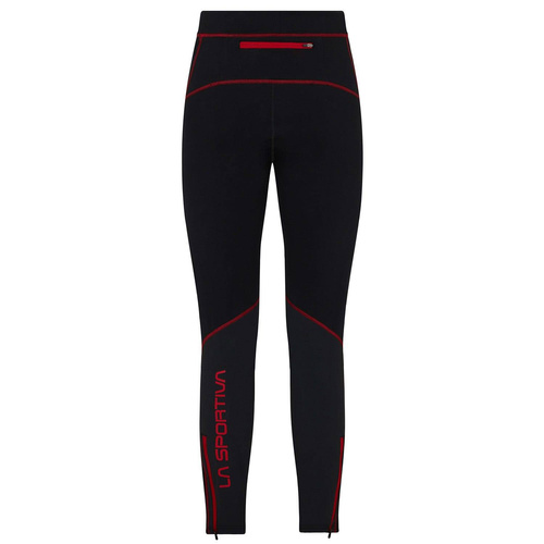 Spodnie Biegowe Męskie La Sportiva Instant Pant - Black/Tango Red
