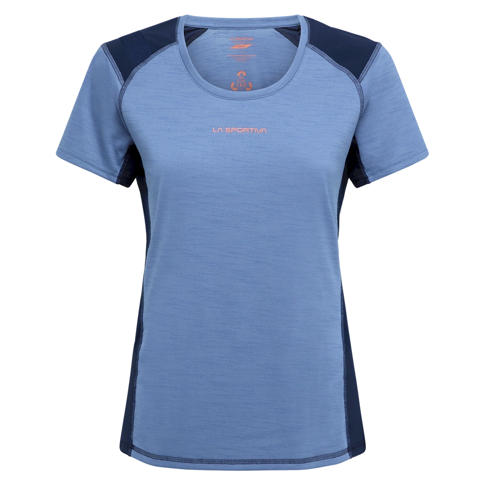 Damska Koszulka Trekkingowa La Sportiva Compass T-Shirt W - Moonlight/Deep Sea